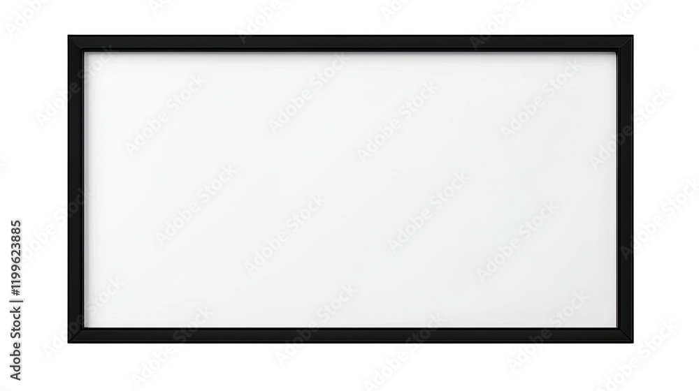 Blank Canvas: A minimalist black frame, framing a blank canvas, ready to be filled with your creative visions. The simple design and blank surface provide a clean and modern aesthetic. Blank Canvas: A minimalist black frame, framing a blank canvas, ready to be filled with your creative visions. The simple design and blank surface provide a clean and modern aesthetic.