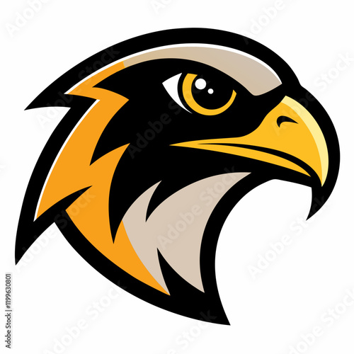 falcon head mascot