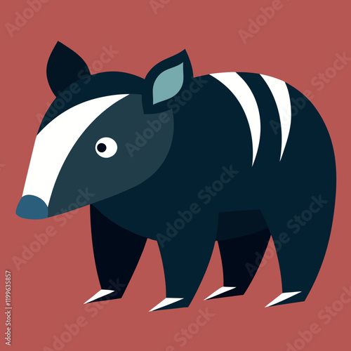 tapir illustration