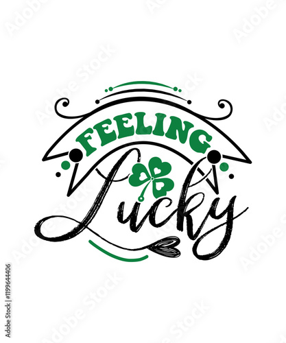 feeling lucky svg