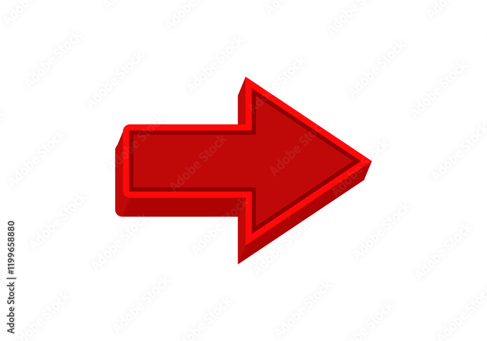 A simple, bold red arrow pointing to the right. ideal for guiding direction or highlighting information. A simple, bold red arrow pointing to the right. ideal for guiding direction or highlighting information.