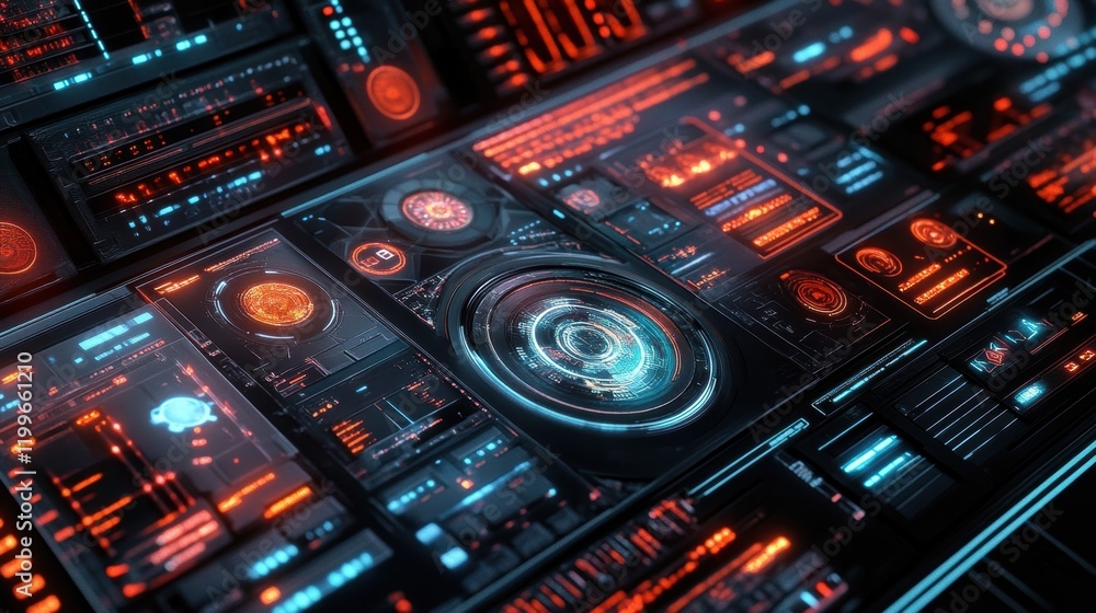 A detailed image showing multiple digital displays on a control panel with interfaces that allow for realtime adjustments to various machine settings highlighting the adaptability of A detailed image showing multiple digital displays on a control panel with interfaces that allow for realtime adjustments to various machine settings highlighting the adaptability of