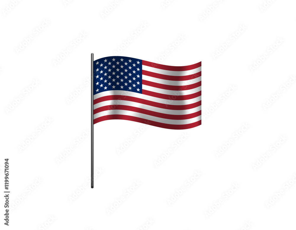 Iconic us flag waving, featuring stars and stripes, symbolizing freedom and unity. Iconic us flag waving, featuring stars and stripes, symbolizing freedom and unity.