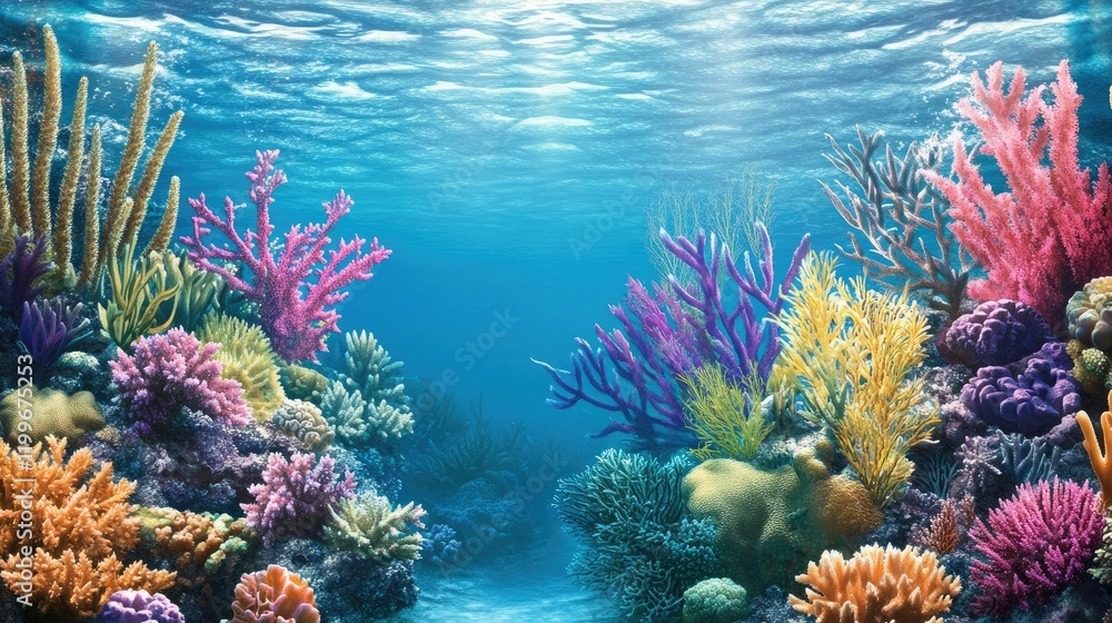 Obraz premium Abstract coral backgrounds wallpapers