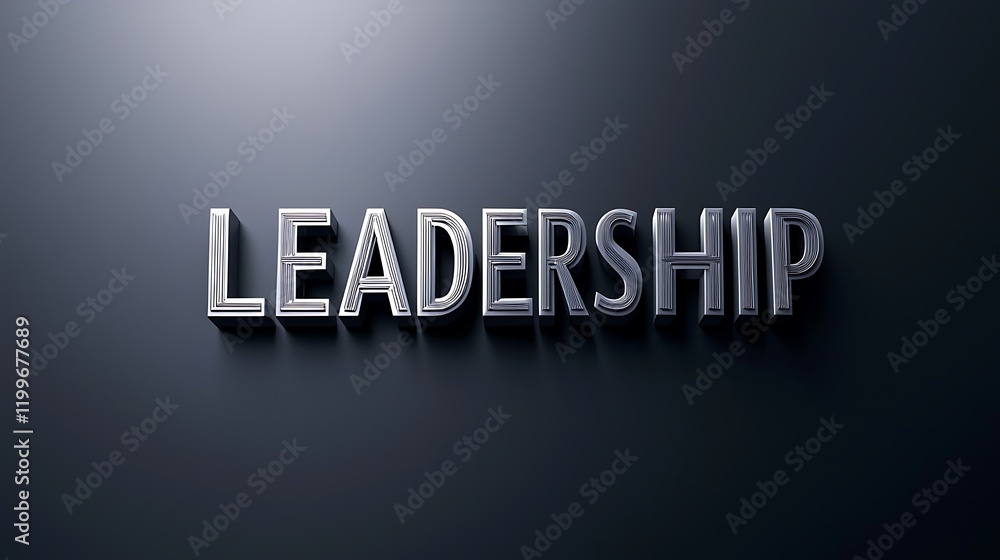 Leadership is a word that is written in a bold font on a dark background Leadership is a word that is written in a bold font on a dark background
