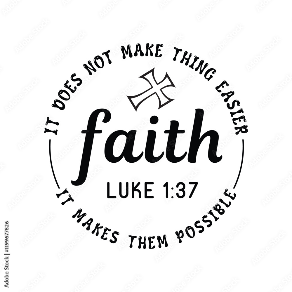 It Does Not Make Thing Easier Typography T-shirt Design Vector, Faith Christian illustration design
It Does Not Make Thing Easier Typography T-shirt Design Vector, Faith Christian illustration design