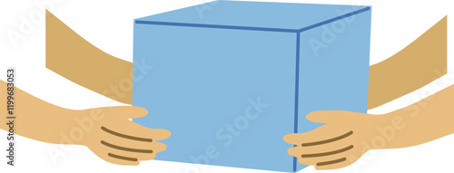 World Kindness Day Illustration hands holding love