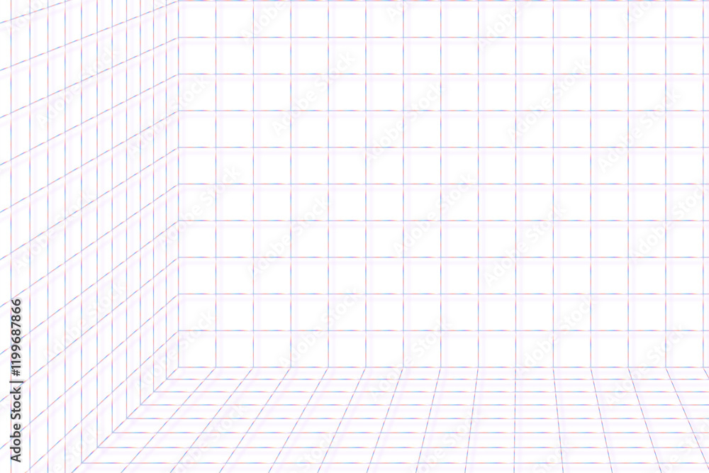 3D png wireframe grid room background 3D png wireframe grid room background