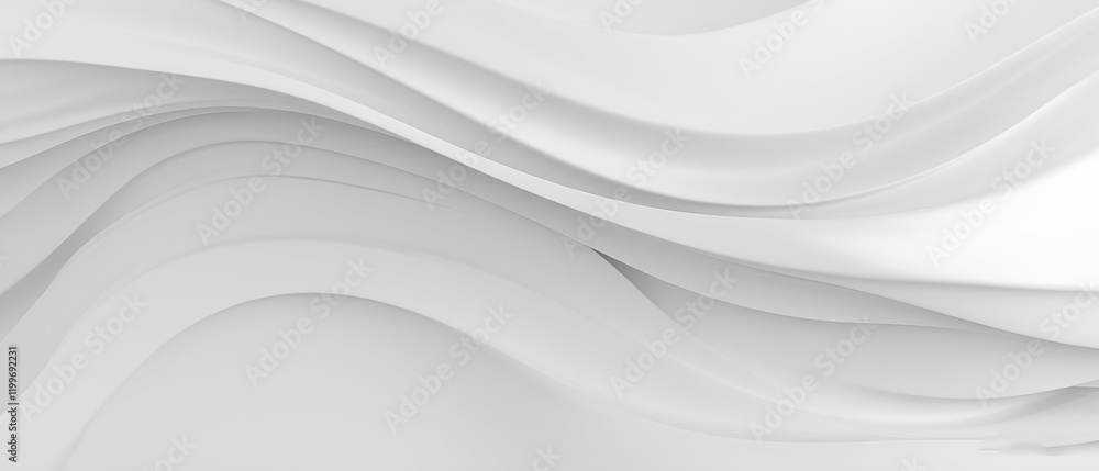 Obraz premium Abstract white background. Made with generative AI