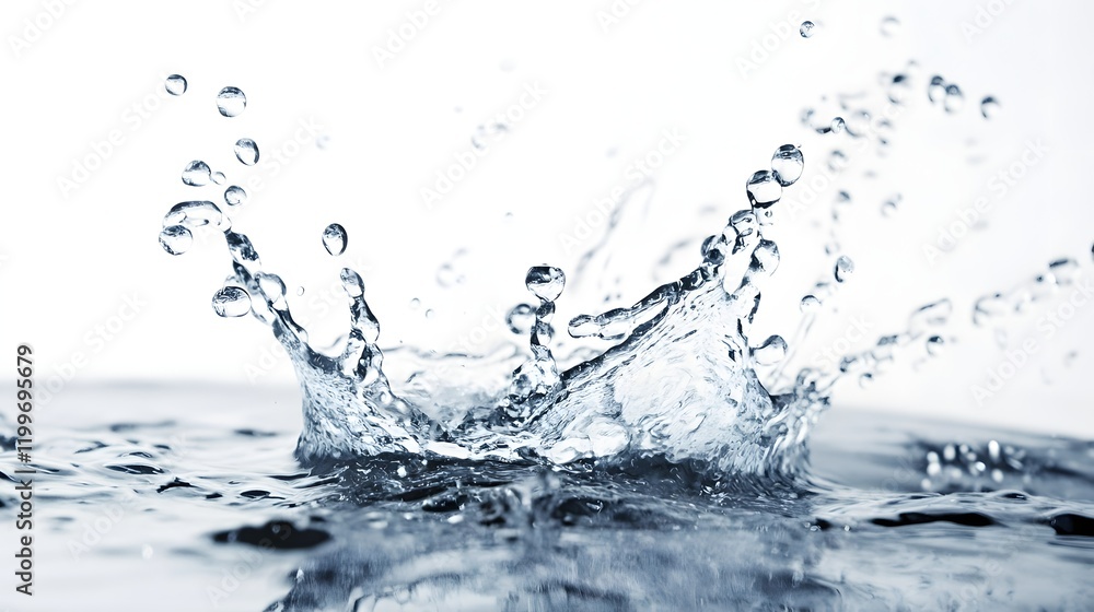 Water splash isolated on transparent background Water splash isolated on transparent background