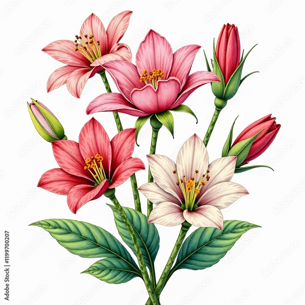Obraz premium bouquet of lilies