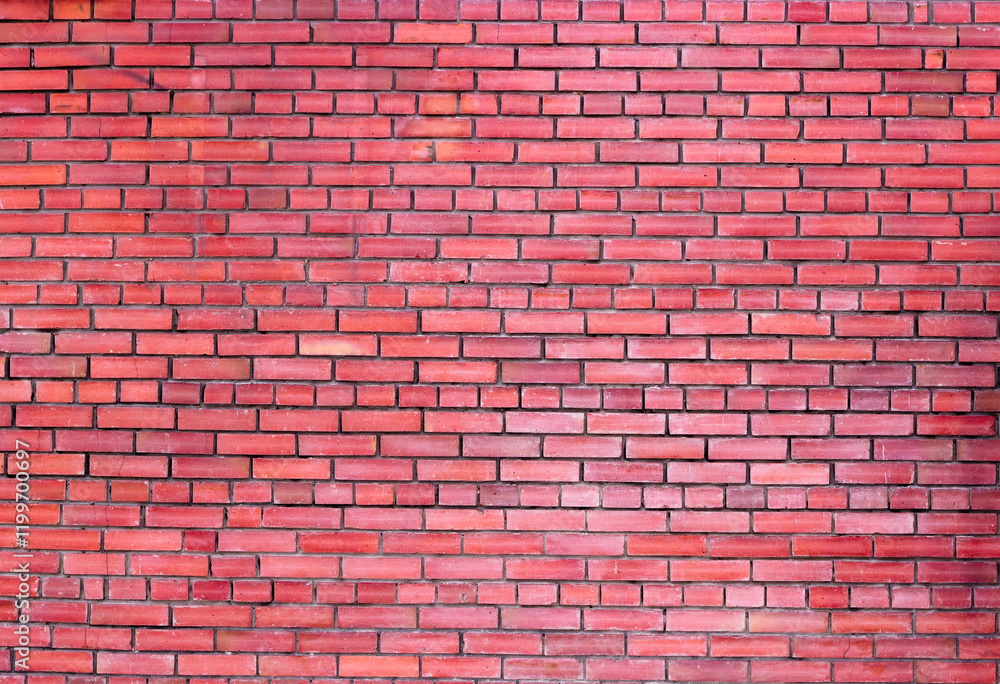 Obraz premium Red grunge brick wall texture