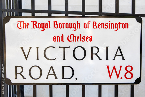 Photography Victoria Road in Kensington, London