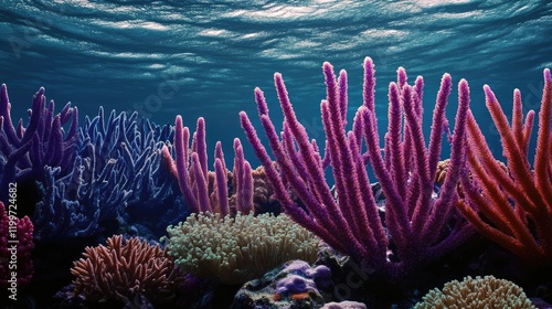 Fototapeta Naklejka Na Ścianę i Meble -  Abstract coral backgrounds wallpapers