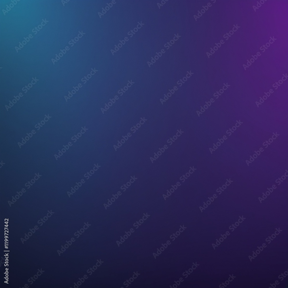 Obraz premium Purple blue grainy background, abstract color gradient dark noise texture banner poster header cover wallpaper backdrop design