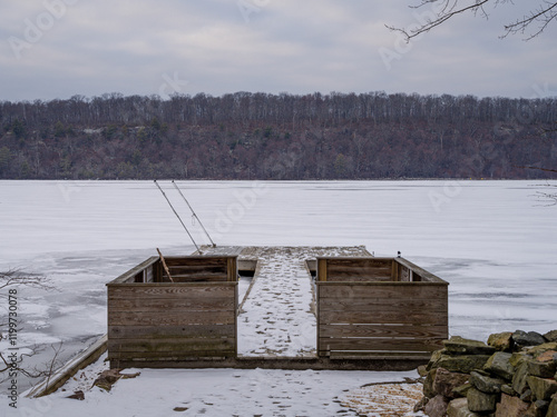 Icey lake