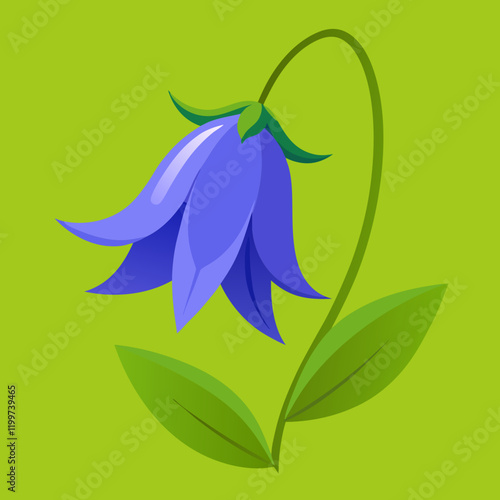 bluebell flower vector