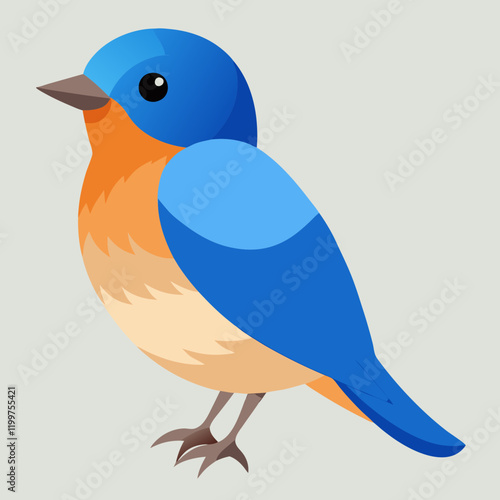eastern bluebird on a branch