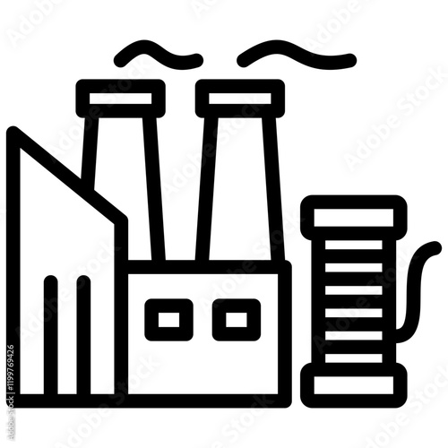 Textile Outline Icon