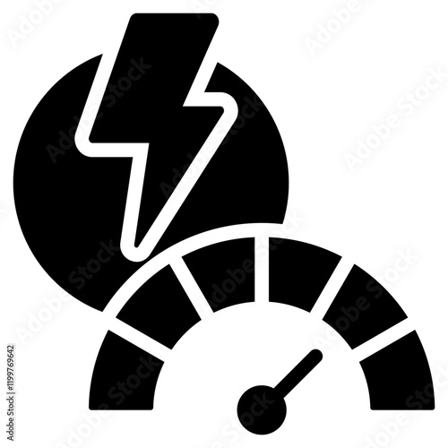 Power Level Glyph Icon