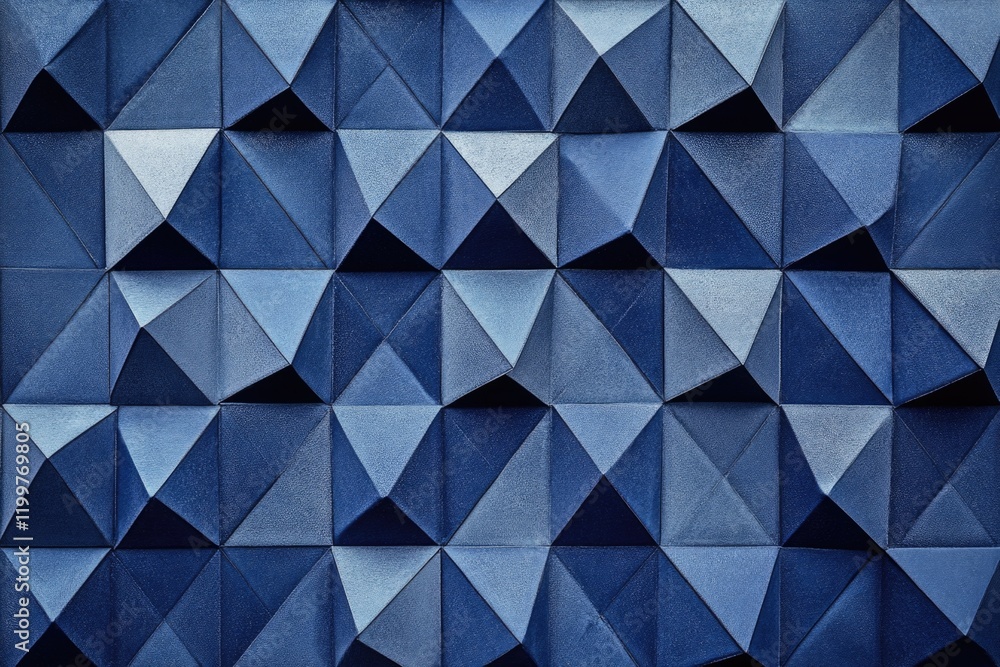 A textured blue geometric abstract design, perfect for modern art and creative backgrounds. A textured blue geometric abstract design, perfect for modern art and creative backgrounds.