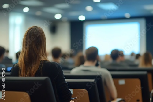 Wallpaper Mural Modern Room Background Viewers in Chairs Torontodigital.ca