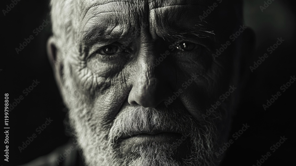 Obraz premium Man with beard