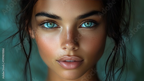 Portrait of a beautiful woman.