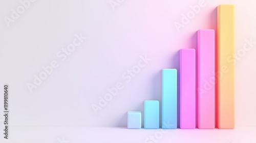 A colorful bar graph illustrating increasing data values, showcasing a trend in performance or growth. Free Download A colorful bar graph illustrating increasing data values, showcasing a trend in performance or growth. - GFXLoad