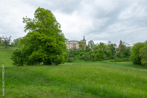 Schlosspark Ettersburg bei Weimar photo