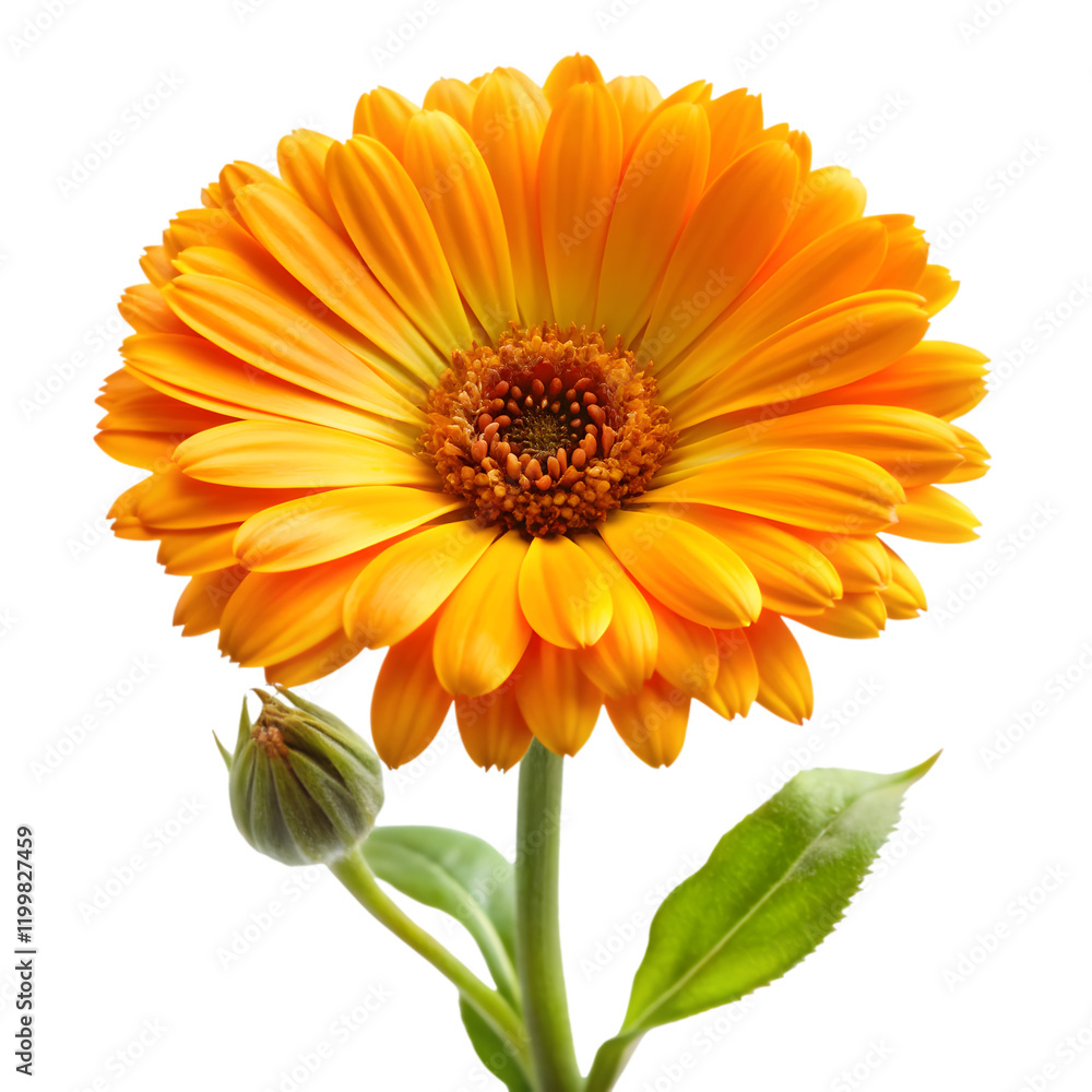 Calendula isolated on transparent background Calendula isolated on transparent background