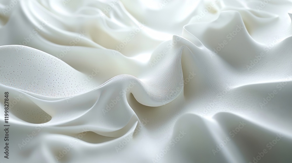 Obraz premium white silk background