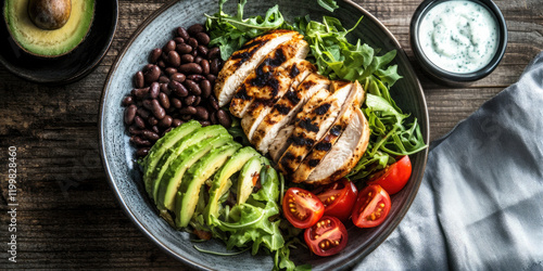 Delicious Plate of Grilled ...