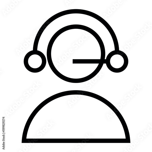 commentator vector icon