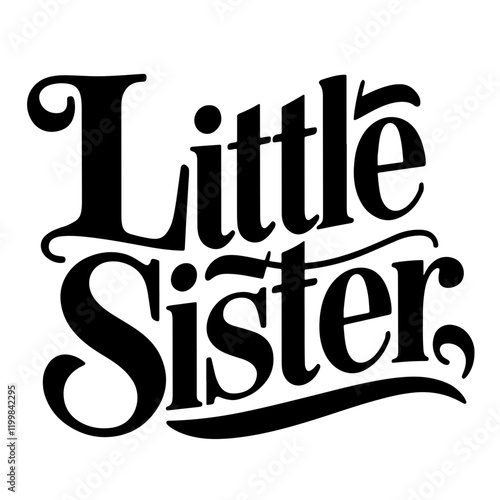 Little sister vector