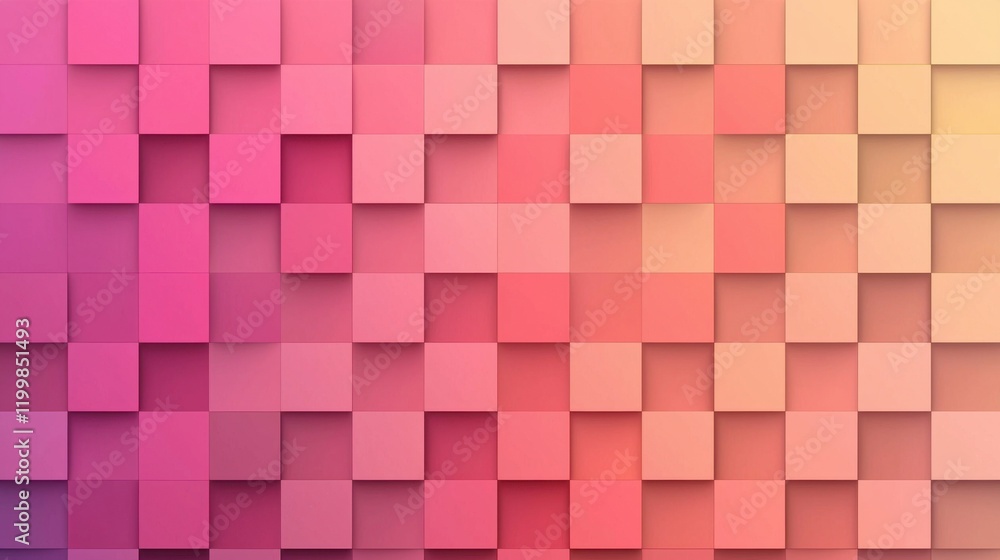 Gradient color pattern background concept. Neatly Arranged Gradient Squares in a Colorful Grid Backdrop Gradient color pattern background concept. Neatly Arranged Gradient Squares in a Colorful Grid Backdrop