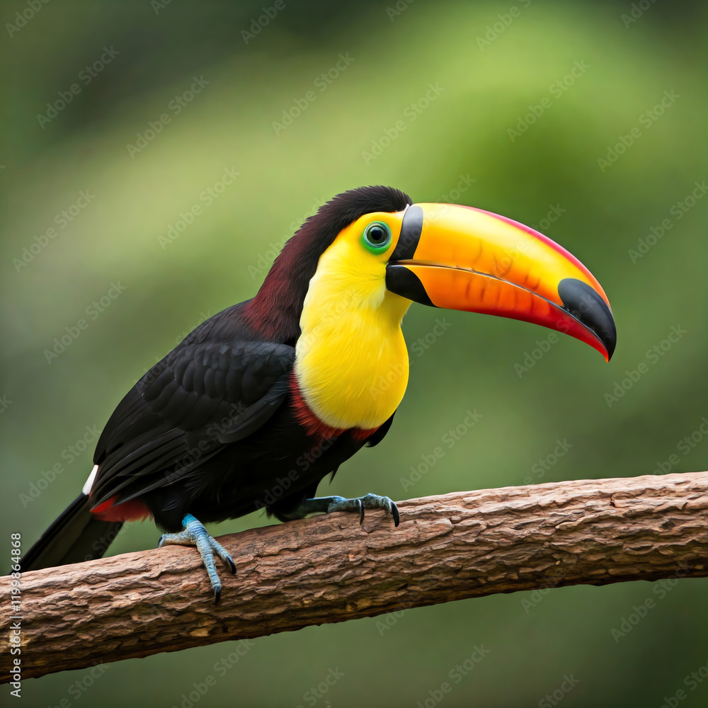Obraz premium toucan on a branch
