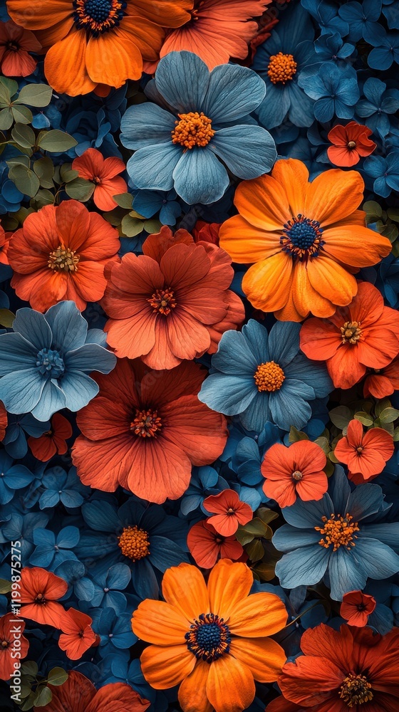 custom made wallpaper toronto digitalVibrant floral decor studio background high-resolution textures colorful arrangement artistic presentation nature concept