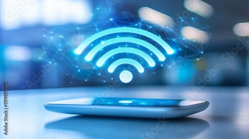 Wireless networking, a cutting-edge technology, enables communication and data transfer without physical cables. This digital innovation has revolutionized modern communication photo