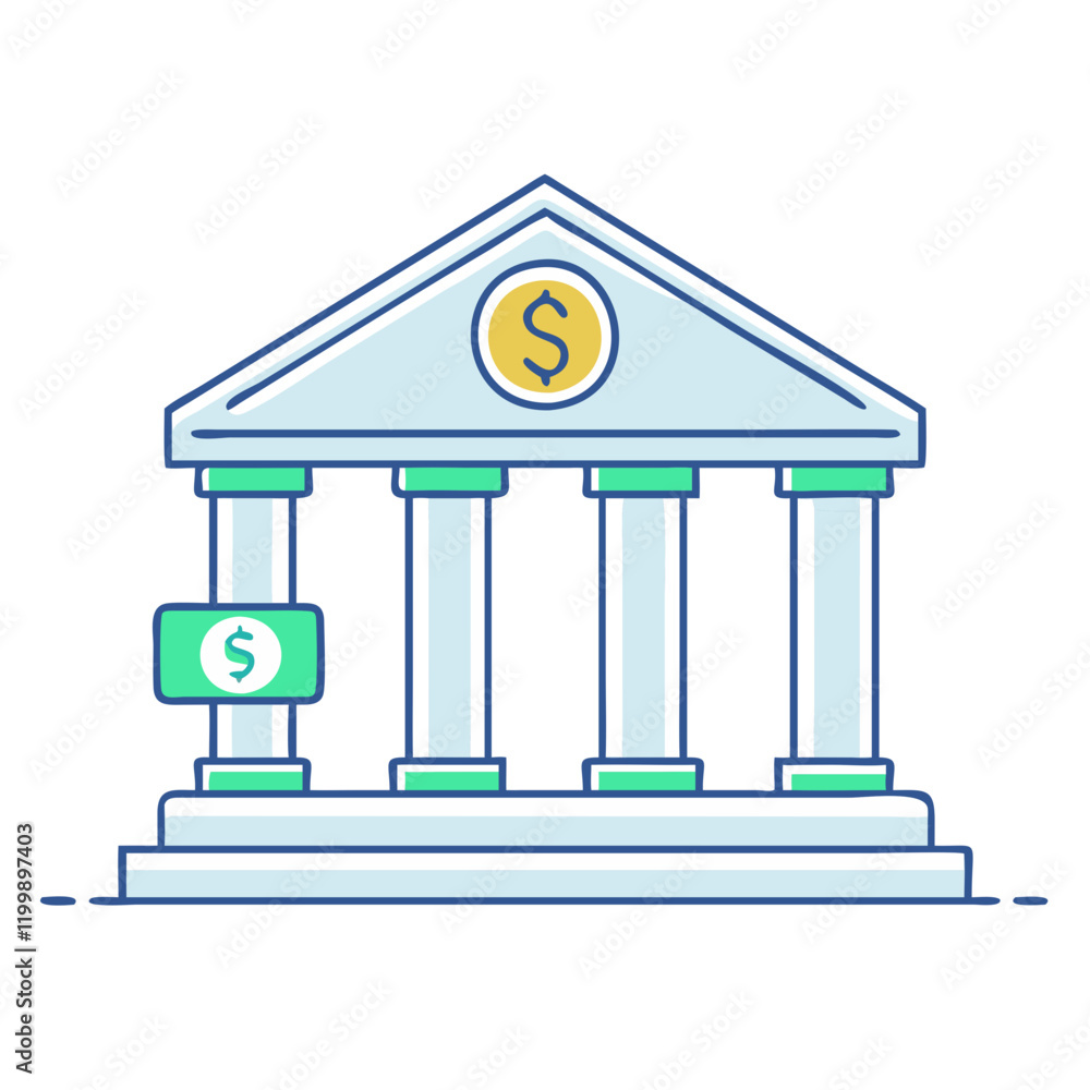 bank icon, bank vector illustration-simple illustration of bank, perfect for bank logos and themed design bank icon, bank vector illustration-simple illustration of bank, perfect for bank logos and themed design