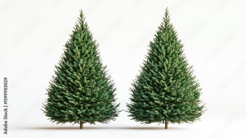 Fototapeta premium Fake Christmas Trees