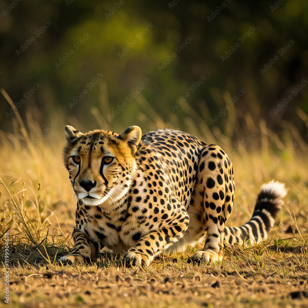 Obraz premium portrait of a cheetah