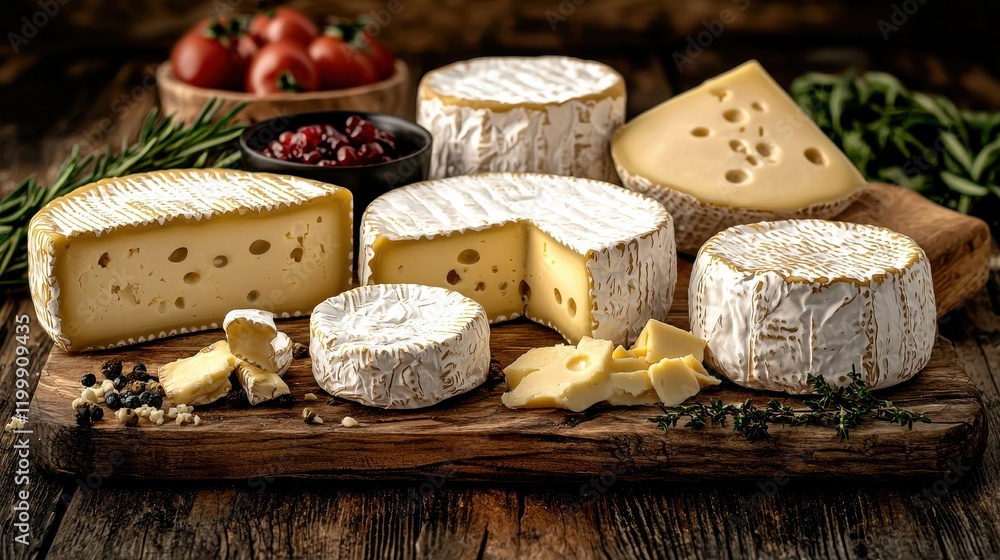 Artisan cheese platter rustic kitchen high-resolution natural light gourmet details fresh ingredients Artisan cheese platter rustic kitchen high-resolution natural light gourmet details fresh ingredients