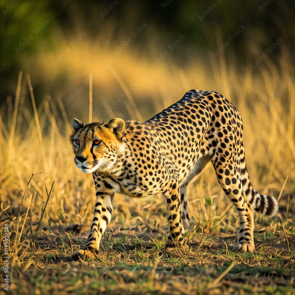 Fototapeta premium cheetah in the jungle