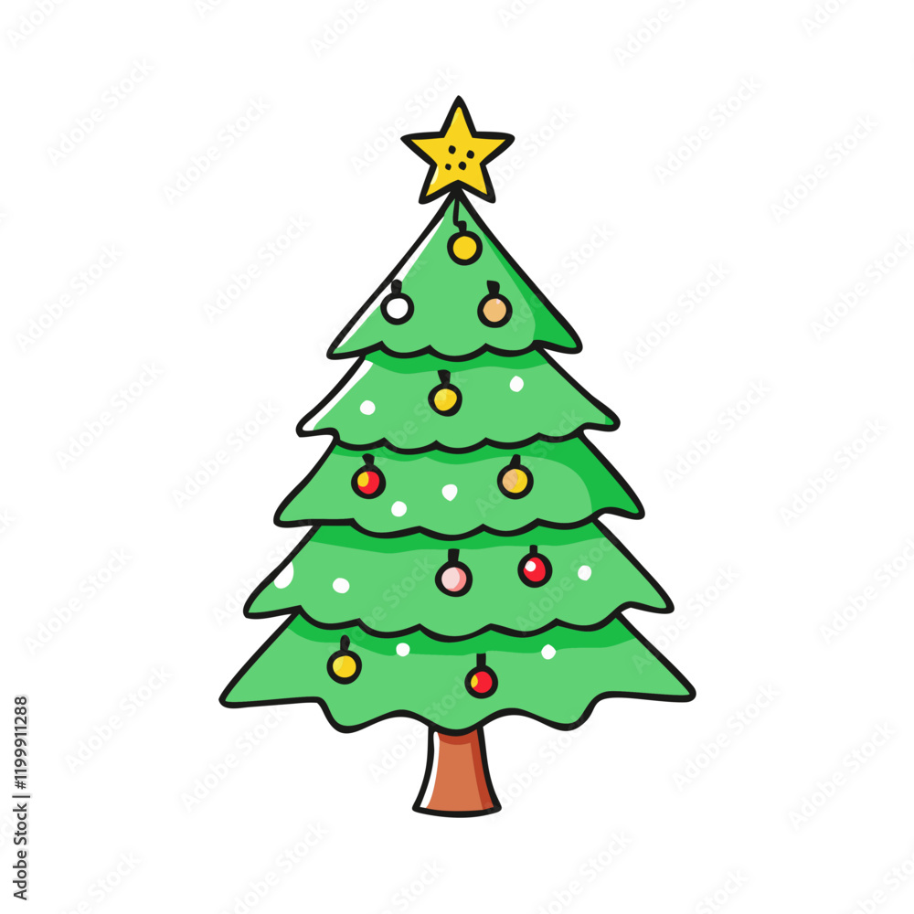 christmas tree icon, christmas tree vector illustration-simple illustration of christmas tree, perfect for christmas tree logos and themed design christmas tree icon, christmas tree vector illustration-simple illustration of christmas tree, perfect for christmas tree logos and themed design