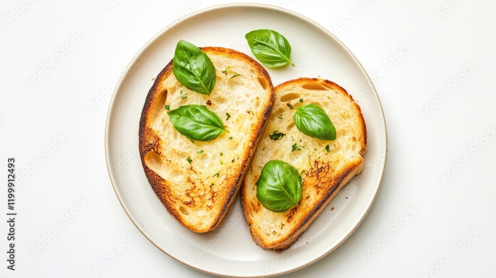 Bread and Basil Plate Bread and Basil Plate