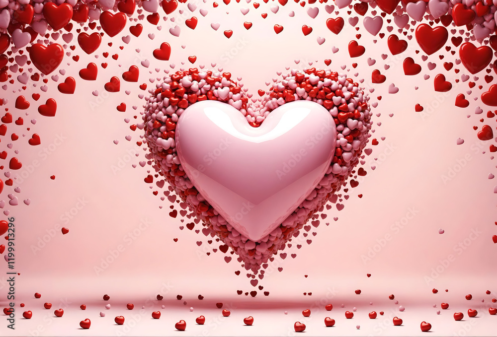 Heart background Heart background