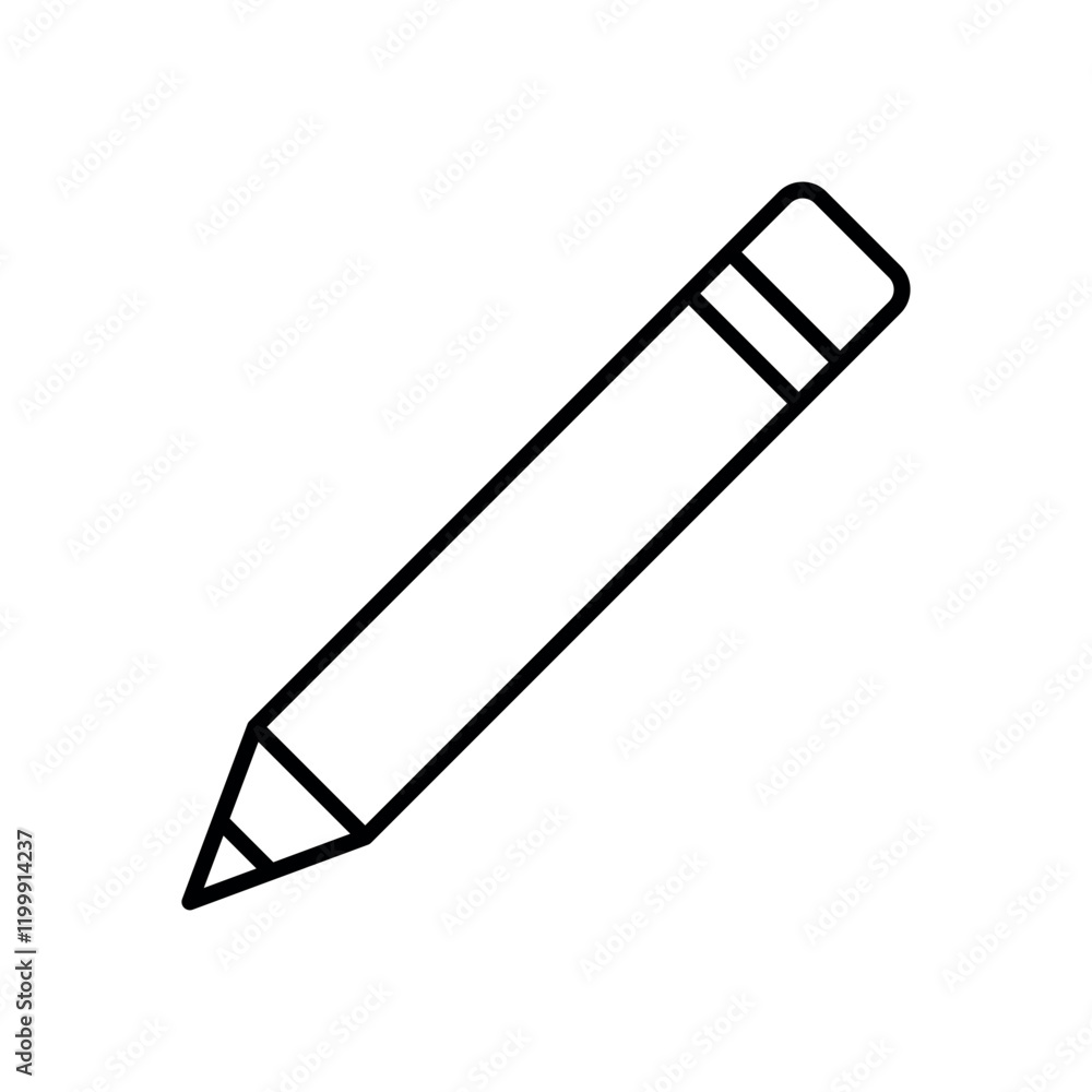 pencil sign symbol vector icon pencil sign symbol vector icon