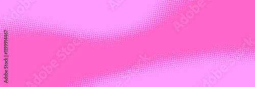 Baby pink pop art background in retro comic style with halftone dots design, vector illustration eps10