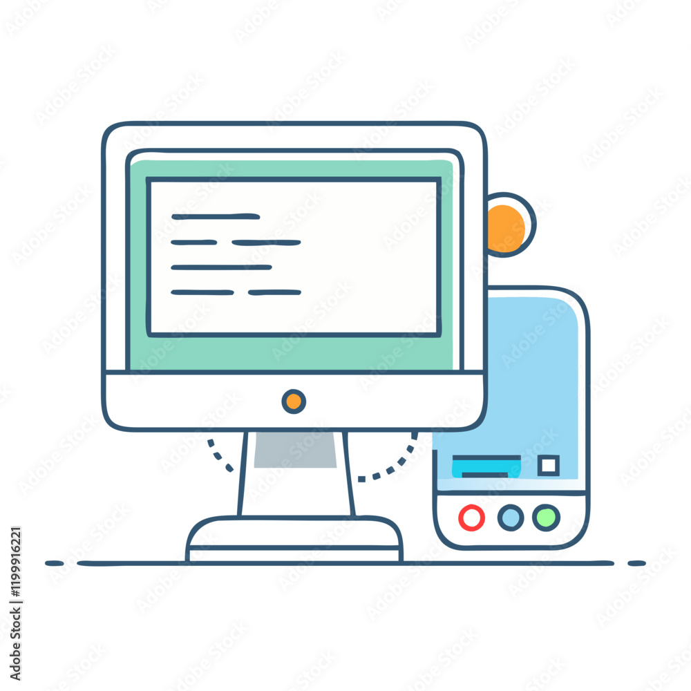 computer icon, computer vector illustration-simple illustration of computer, perfect for computer logos and themed design computer icon, computer vector illustration-simple illustration of computer, perfect for computer logos and themed design